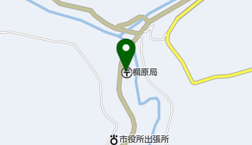 棡原郵便局の地図画像