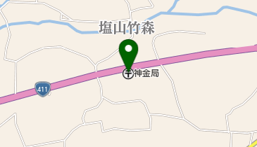 神金郵便局の地図画像