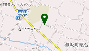 御坂郵便局の地図画像