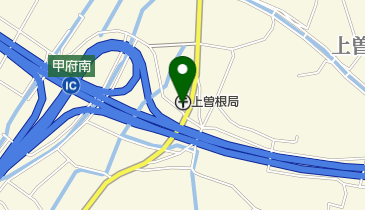 上曽根郵便局の地図画像