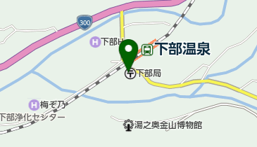 下部郵便局の地図画像