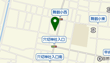 甲府宝郵便局の地図画像