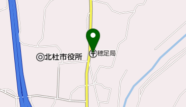 穂足郵便局の地図画像