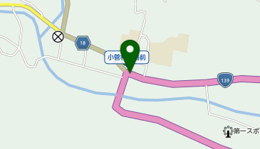 小菅郵便局の地図画像