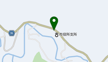 日向海戸郵便局の地図画像