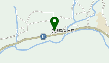 都留朝日郵便局の地図画像