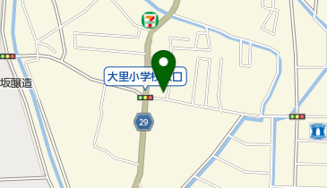甲府大鎌田郵便局の地図画像