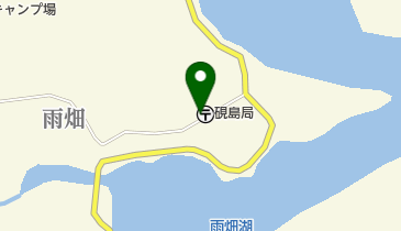 硯島郵便局の地図画像