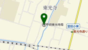 甲府東光寺郵便局の地図画像