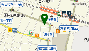 甲府駅前郵便局の地図画像