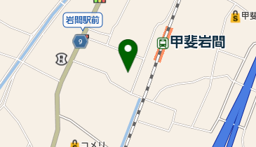 峡南郵便局の地図画像