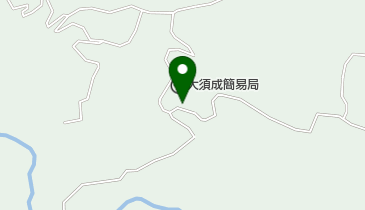 大須成簡易郵便局の地図画像