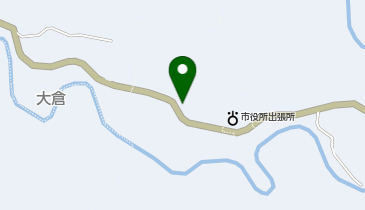 大鶴簡易郵便局の地図画像