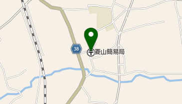 菱山簡易郵便局の地図画像
