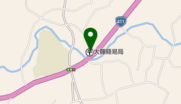 大藤簡易郵便局の地図画像