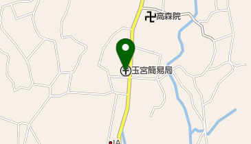 玉宮簡易郵便局の地図画像