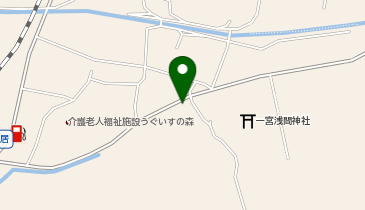 高田簡易郵便局の地図画像