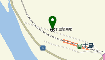 十島簡易郵便局の地図画像