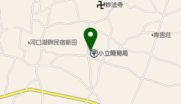小立簡易郵便局の地図画像