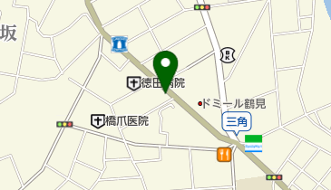 横浜佃野郵便局の地図画像