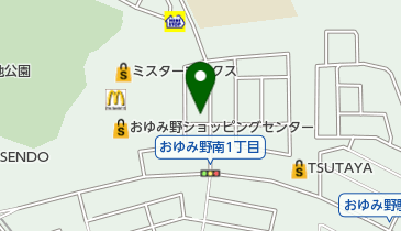 千葉おゆみ野郵便局の地図画像