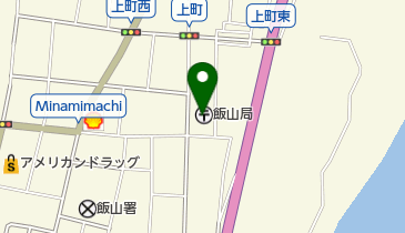 飯山郵便局の地図画像