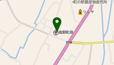 高野町郵便局の地図画像