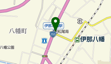松尾郵便局の地図画像