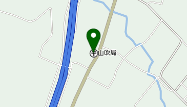 山吹郵便局の地図画像