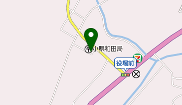 小県和田郵便局の地図画像