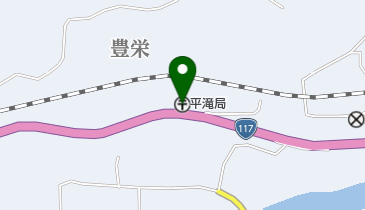 平滝郵便局の地図画像