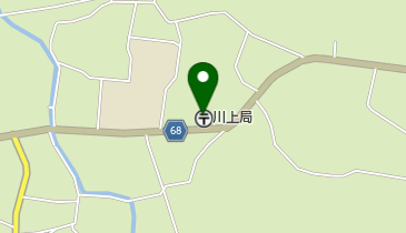 川上郵便局の地図画像