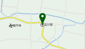 玉川郵便局の地図画像