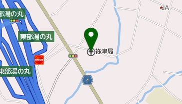 祢津郵便局の地図画像