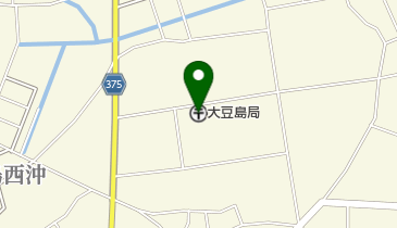 大豆島郵便局の地図画像