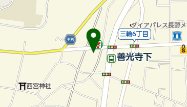 長野淀ヶ橋郵便局の地図画像