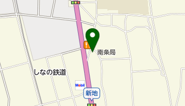 南条郵便局の地図画像