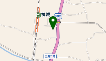 神城郵便局の地図画像