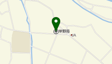 岸野郵便局の地図画像