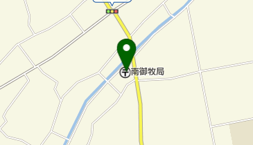 南御牧郵便局の地図画像