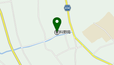 科野郵便局の地図画像