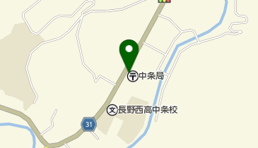 中条郵便局の地図画像