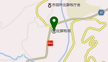 北御牧郵便局の地図画像