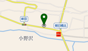 朝日郵便局の地図画像