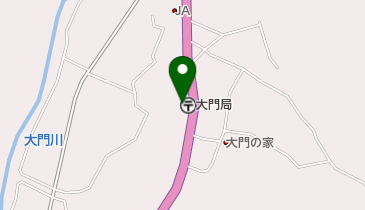 大門郵便局の地図画像