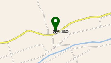 川島郵便局の地図画像