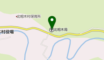 北相木郵便局の地図画像