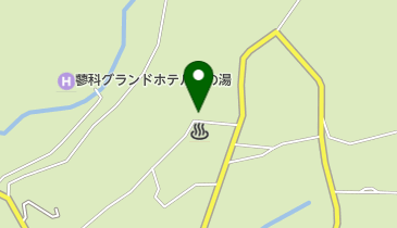 蓼科郵便局の地図画像
