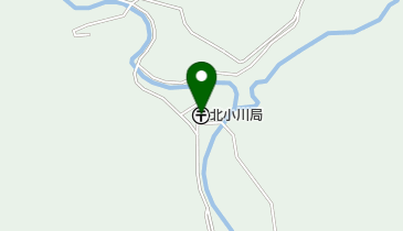 北小川郵便局の地図画像