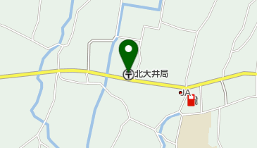 北大井郵便局の地図画像